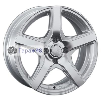 LS 779 R15 / 6.5J PCD 5x100 ET 40 ЦО 73.1 Литые Серебристый полированный