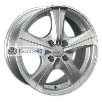 LS 202 R15 / 6.5J PCD 4x100 ET 40 ЦО 60.1 Литые Серебристый полированный