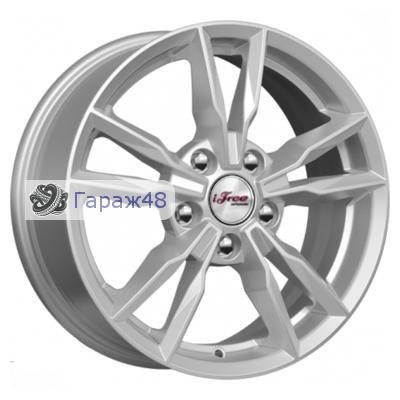 iFree Ikigai R16 / 6.5J PCD 5x114.3 ET 45 ЦО 60.1 Литые Серебристый